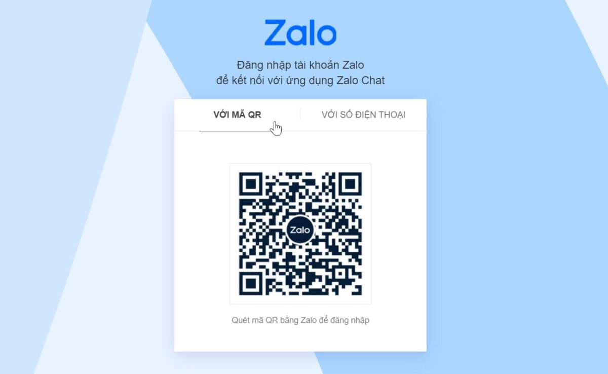 Cách đăng nhập Zalo web trên máy tính