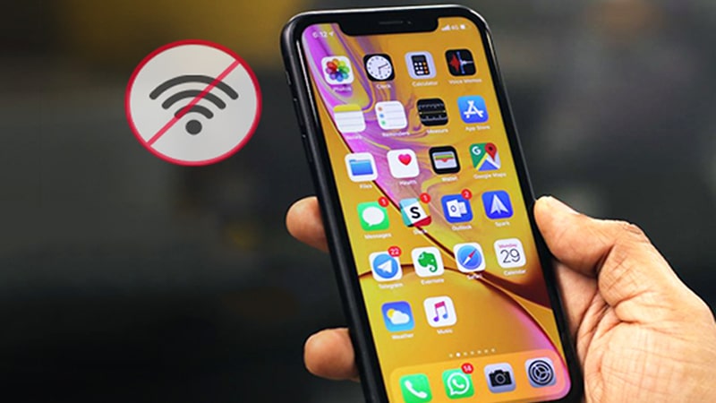 iPhone không kết nối được wifi