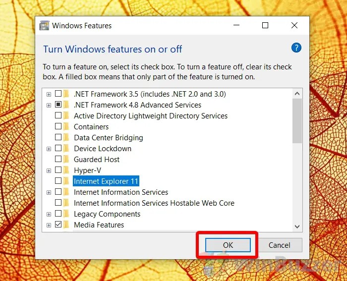 Cách gỡ cài đặt Internet Explorer trong Windows 10