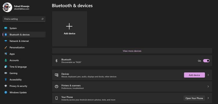 Cách kết nối Bluetooth trên Windows 11 đơn giản