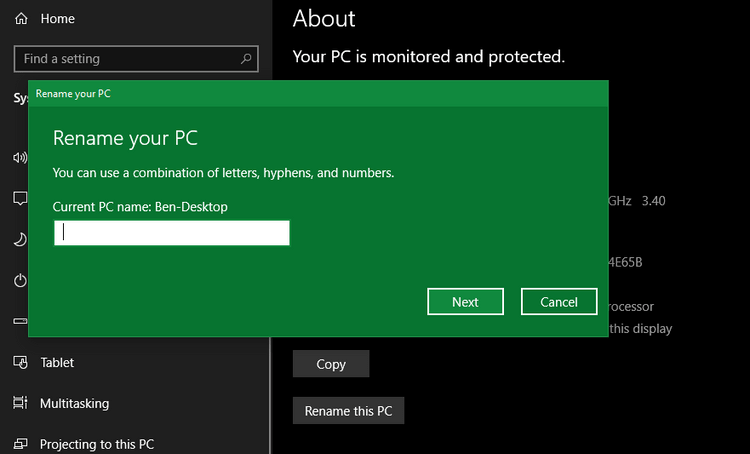 Cách xem tên máy tính laptop Windows 10 đơn giản