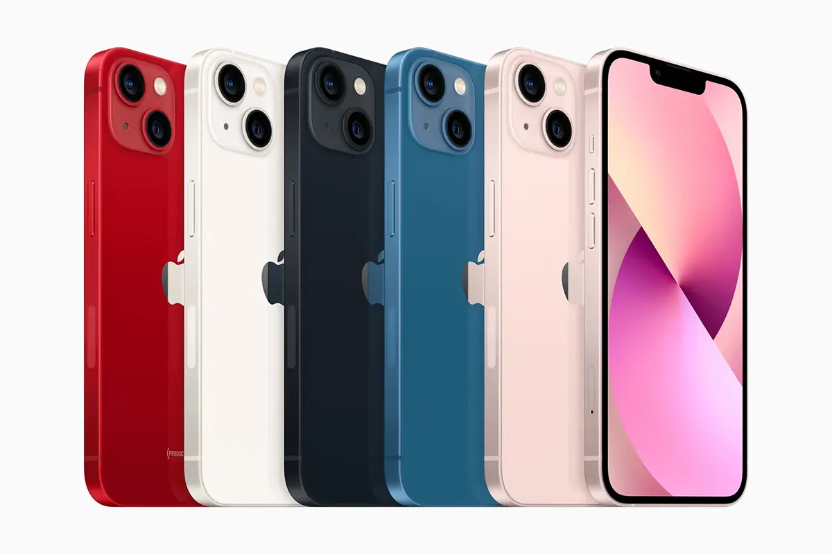 Các màu của iPhone 13 và 13 Mini