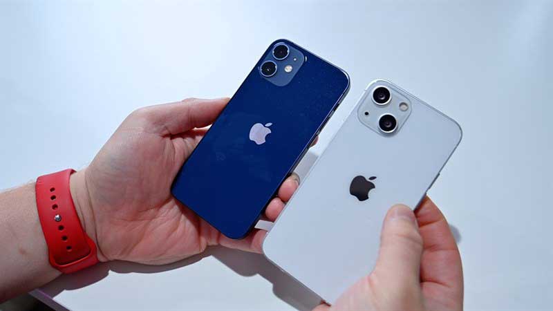 so sánh iPhone 13 và iPhone 12