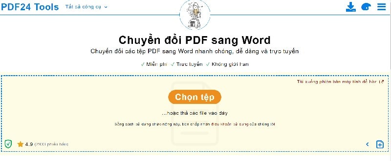 3 Công Cụ Chuyển File PDF Sang Word Đơn Giản