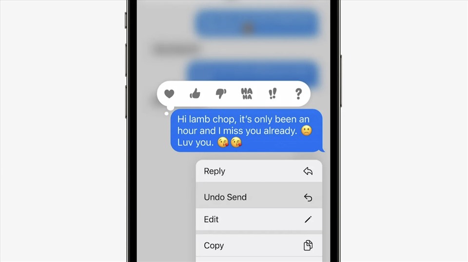 iOS 16 bổ sung khả năng chỉnh sửa lỗi chính tả của các tin nhắn đã gửi