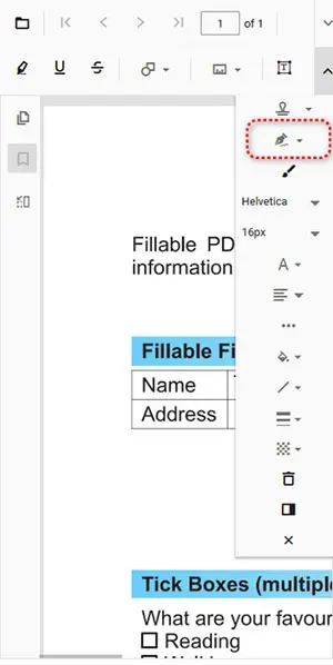 Hướng dẫn cách điền file PDF trên iPhone bằng PDFgear