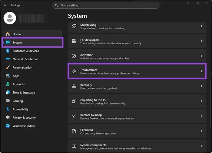 Cách 3 - Khắc phục sự cố bàn phím trong Windows